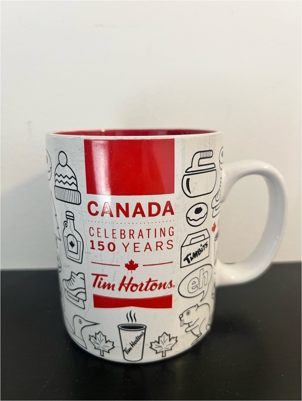 Tim Hortons Canada 150 Years Collectible Coffee Mug